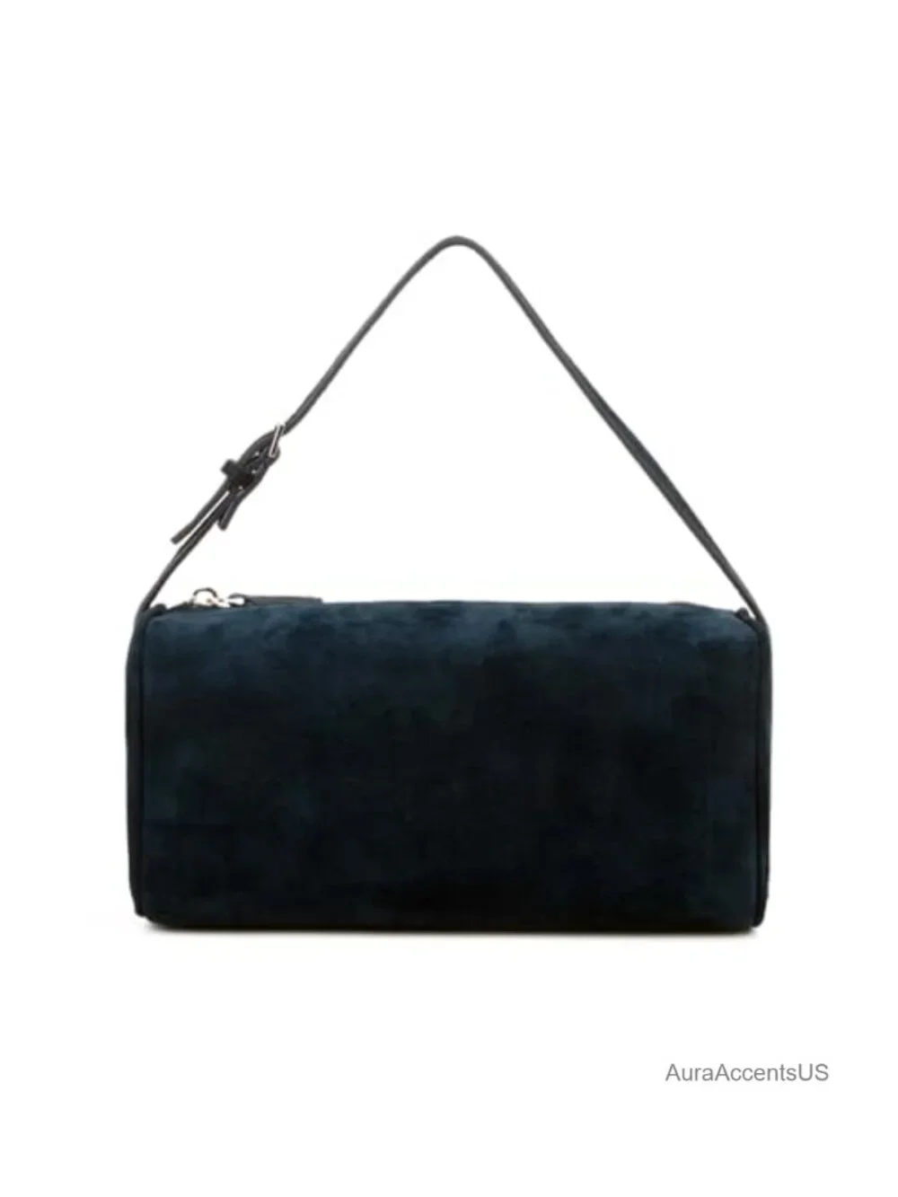 Suede Leather Crossbody Hobo Bag with Shoulder Strap